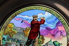 Centennial Of Golf In America Pewter Plate w/ CB MacDonald