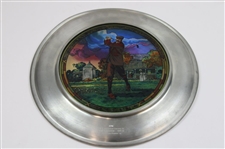 Centennial Of Golf In America Pewter Plate w/ CB MacDonald