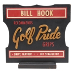 Knipple Studios Bill Hook Golf Pride Grips Wood Advertising Display