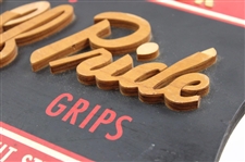 Knipple Studios Bill Hook 'Golf Pride Grips' Wood Advertising Display