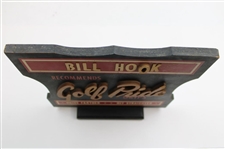 Knipple Studios Bill Hook 'Golf Pride Grips' Wood Advertising Display