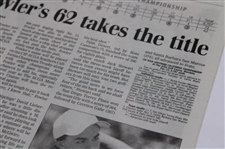 Rickie Fowler Shoots 62 as H.S. Freshman at 2007 CIF-SCGA for Record Setting Victory Newspaper