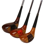 Three Persimmon Woods - Arnold Palmer, Tommy Armour & PowerBilt