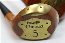 Three Persimmon Woods - Arnold Palmer, Tommy Armour & PowerBilt