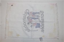 Eight (8) Vintage Golf Towels Including Masters & JC Penney Classic