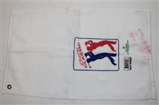 Eight (8) Vintage Golf Towels Including Masters & JC Penney Classic