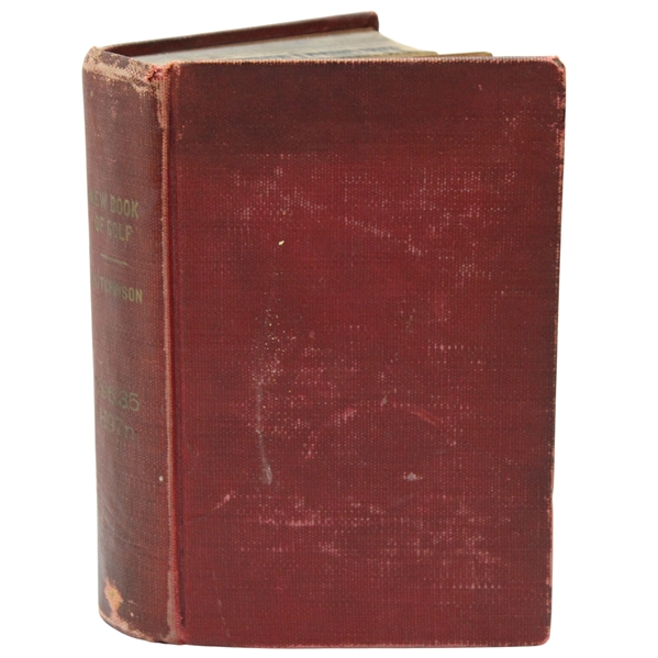 1912 New Golf Book by Hutchison