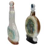 Two (2) Bing Crosby Pro-Am Liquor Decanters - 1966 & 1967