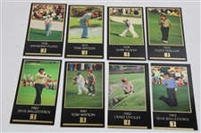 Masters Cards & Upper Deck Cards Including Jack Nicklaus Majors 