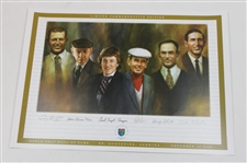 2008 & 2009 World Golf Hall of Fame Inductee Posters 
