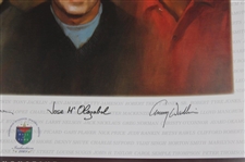 2008 & 2009 World Golf Hall of Fame Inductee Posters 