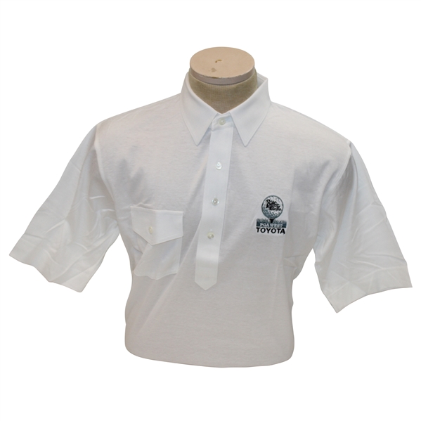 Chi Chi Rodriguezs Personal Aureus The Skins Game PGA West Logo White Polo - M