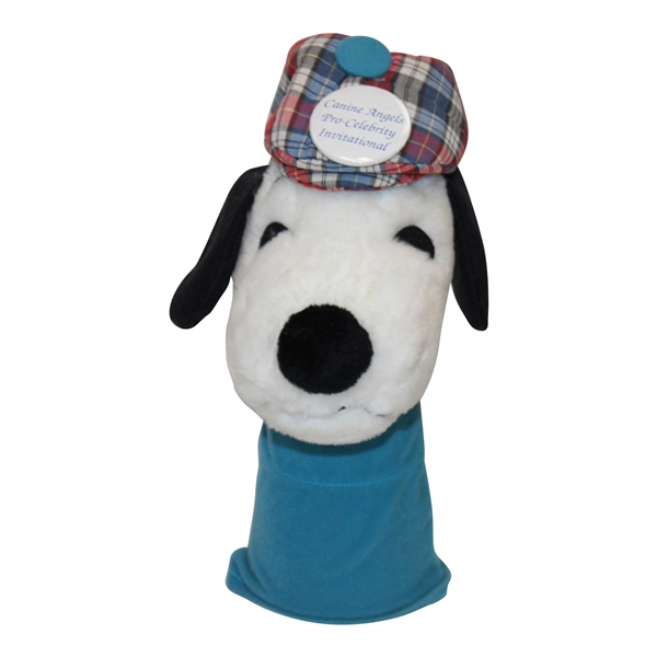 Chi Chi Rodriguezs Personal Snoopy Headcover w/Canine Angels Pro-Celebrity Inv. Pin