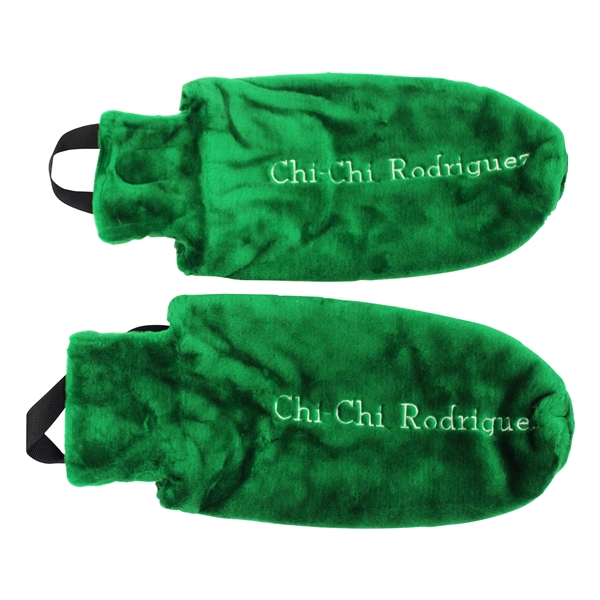 Chi Chi Rodriguezs Personalized Green Shoe Bags