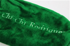 Chi Chi Rodriguez's Personalized Green Shoe Bags