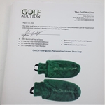 Chi Chi Rodriguez's Personalized Green Shoe Bags