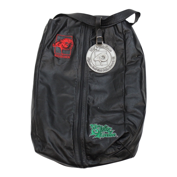 Chi Chi Rodriguezs 1993 The Skins Game Leather Shoe Bag