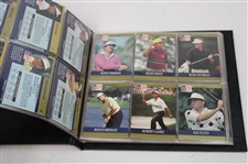 Chi Chi Rodriguez's Personal 1990 Special Inaugural Set PGA Tour Cards w/Black Binder