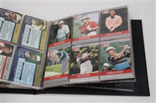 Chi Chi Rodriguez's Personal 1990 Special Inaugural Set PGA Tour Cards w/Black Binder