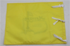 Jack Nicklaus Signed Undated Masters Embroidered Flag w/Years Won JSA ALOA