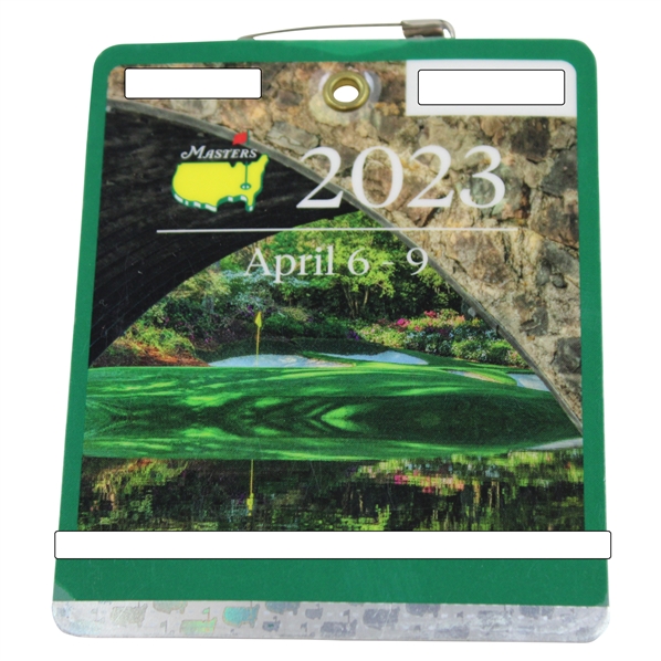 2023 Masters Tournament SERIES Badge - Jon Rahm Winner
