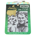 Collection of Five Masters Tournament Spectator Badges, 1997-2019, Tiger Woods Victory Years