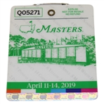 Collection of Five Masters Tournament Spectator Badges, 1997-2019, Tiger Woods Victory Years