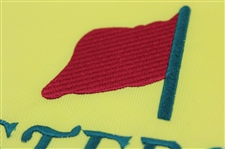 Arnold Palmer & Jack Nicklaus Signed Masters Embroidered Flag JSA #Y53717