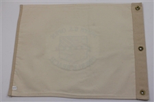 Jack Nicklaus Signed 2000 US Open at Pebble Beach Tan Canvas Flag PSA/DNA #F05199