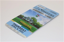 2021 Masters Tournament Berckman's Place Thursday Ticket #H00995