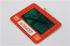 Bernhard Langer Signed 1993 Masters Tournament SERIES Badge #A06437 JSA ALOA