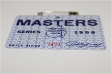 1966 Masters Tournament SERIES Badge #7491 - Jack Nicklaus Winner