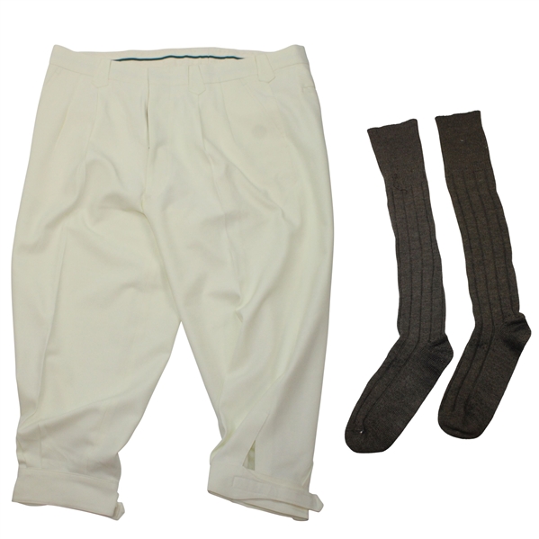 Gene Sarazens Personal JUN Cream Pants