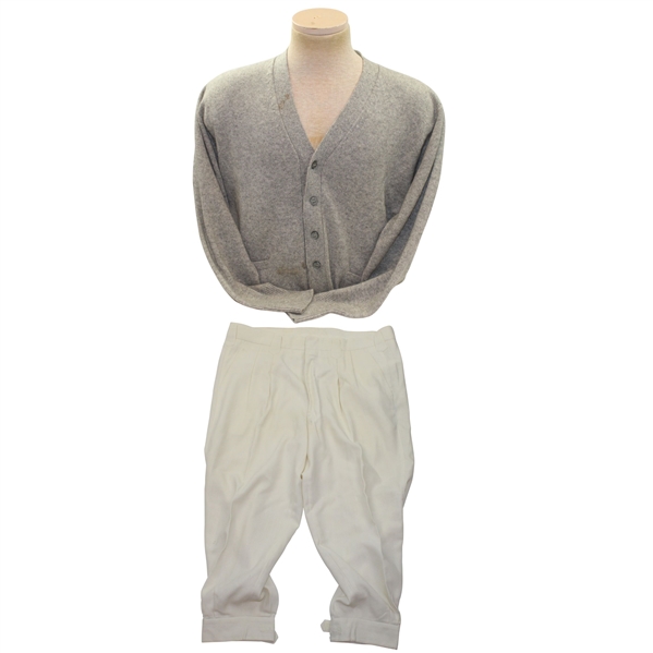 Gene Sarazens Personal JUN Cream Pants
