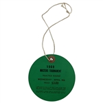 1969 & (2) 1973 Masters Tournament Daily Tickets