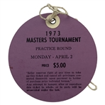 1969 & (2) 1973 Masters Tournament Daily Tickets