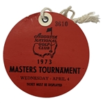 1969 & (2) 1973 Masters Tournament Daily Tickets
