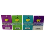 1997 Masters Monday-Thursday Tickets W/ Fuzzy Zoeller Signed Wednesday Ticket JSA ALOA