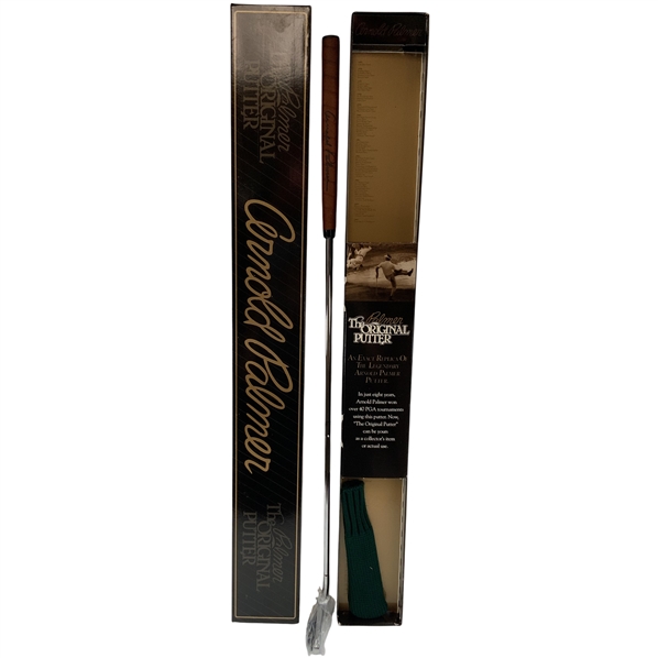Arnold Palmer Signed The Original Arnold Palmer Putter in Original Box JSA ALOA