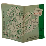 1956 Masters Tournament Spectator Guide - Jack Burke Jr. Winner
