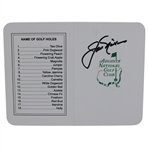 Jack Nicklaus Signed ANGC Scorecard & (2) Original Photos JSA ALOA