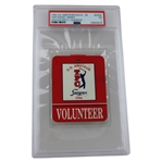 1994 US Amateur Badge - Tiger Woods Winner Amateur Win #1 Sawgrass PSA NM 7