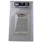 2006 Buick Invitational Tiger Woods PGA Win #47 Jan 24-29 Torrey Pines PSA NM-MT 8