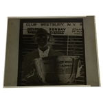 Bobby Jones Hollywood & Sam Snead Palm Beach Round Robin Trophy Photo Negatives