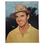 Five (5) Photos Of Open Champions-Tony Lema, Peter Thomson At 1960 Open, Nick Faldo, Bobby Locke (1948), Sam Snead