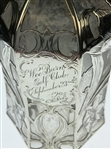 September 1905 Wee Burn Golf Club C.H. Seely Fine Silver Overlay Vase