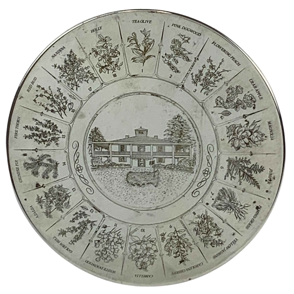 Augusta National Golf Club Sterling Silver Clubhouse Trivet