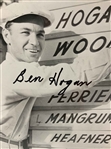 Ben Hogan Signed Matted Black and White Photograph JSA ALOA