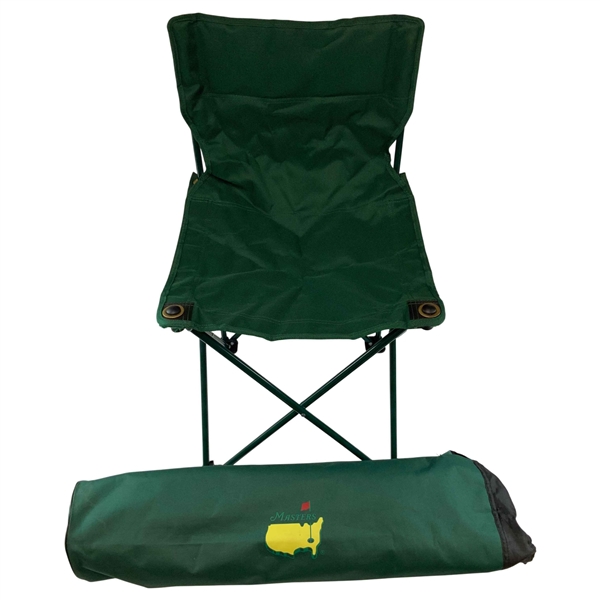 Official Masters Tournament Folding Spectator Chair with Carrying Bag