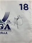 Xander Schauffele Signed 2024 PGA Championship at Valhalla Embroidered Flag JSA #CH92857